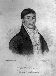 Dan Donnelly, gravé par Percy Roberts